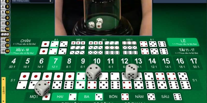 Tài Xỉu King88 - Tựa Game Casino Hấp Dẫn Qua Các Mặt Xúc Xắc 3 Hệ thống sòng cập nhật các cửa cược khác nhau
